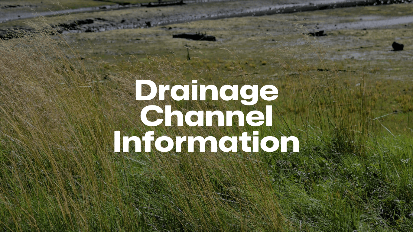 Drainage channel
