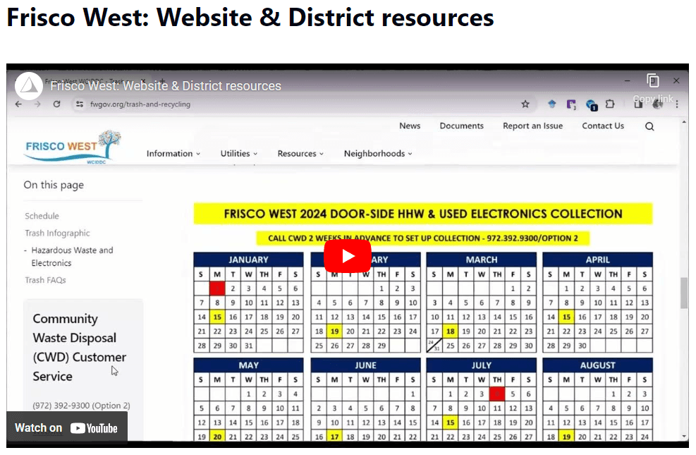 District Video