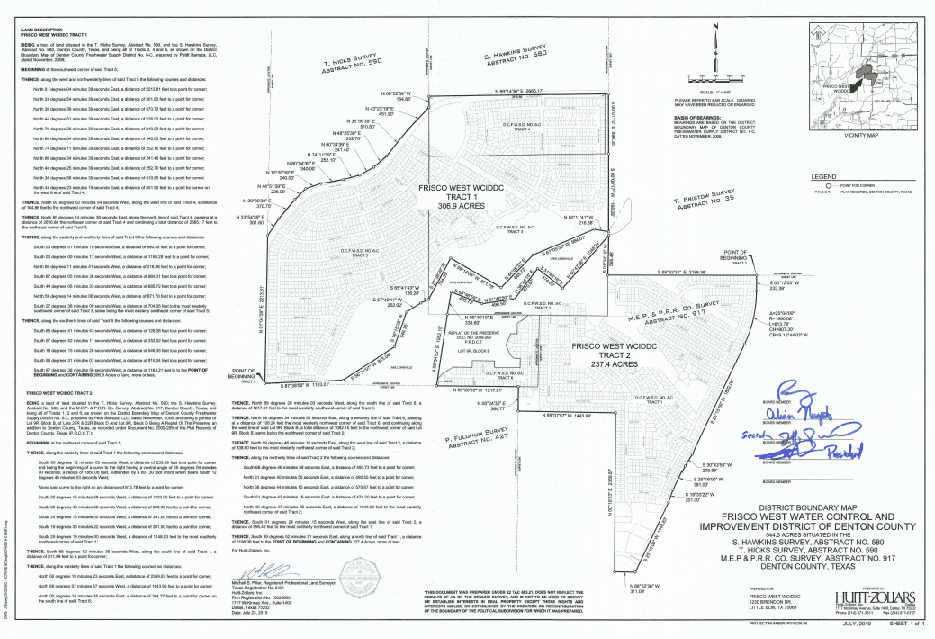 Frisco-West-Plat-Map-official