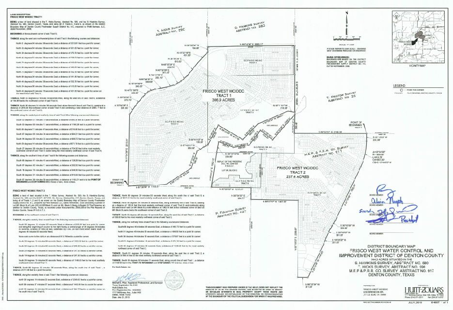 Frisco-West-Plat-Map-official